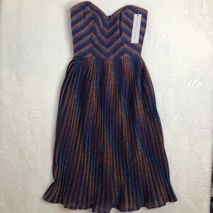 Dress the Population Haley Multicolor Evening Dress, NWT